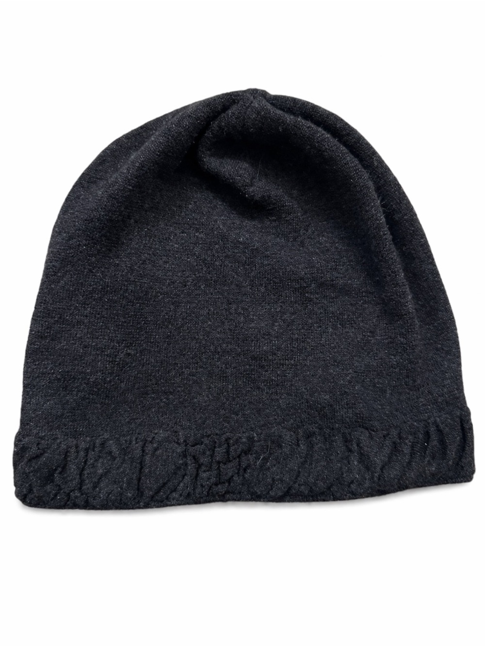 Balenciaga Knit Beanie Hat • Unisex Wool Blend Vintage Designer Cap